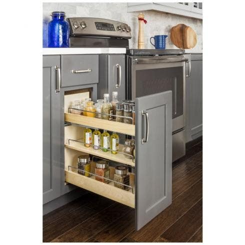 Hardware Resources DBPO No Wiggle Spice Drawer Base Pullout