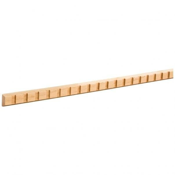 Hardware Resources DEN19 Dentil Moulding, 40 Ft. (5 Sticks)