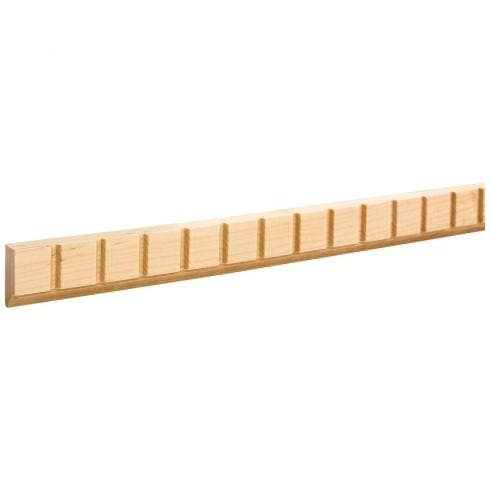 Hardware Resources DEN1 Dentil Moulding, 24 Ft. (3 Sticks)