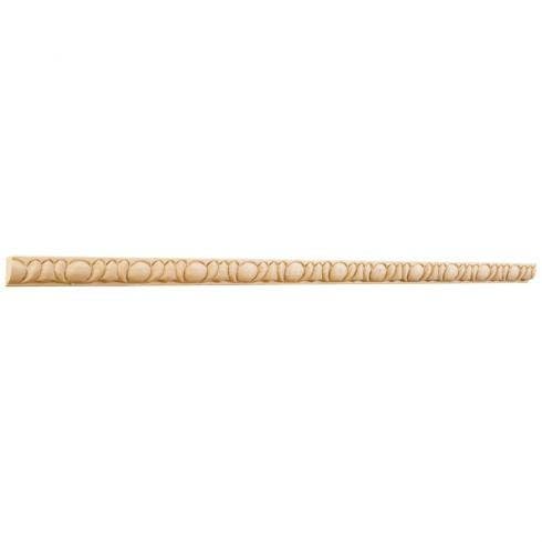 Hardware Resources HCM14MP Maple Egg & Dart Hand Carved Moulding, 8 Ft. (1 Stick)