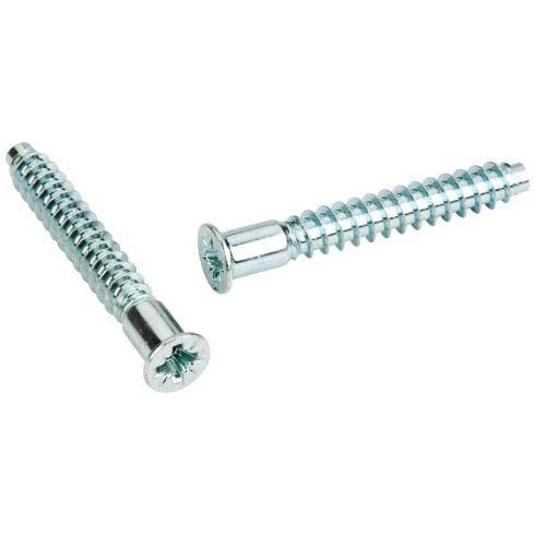 Hardware Resources HR7X50-B-K Flat Head Pozi Confirmat Screw, Bag of 500