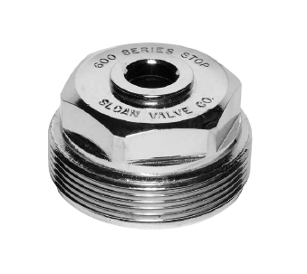 Sloan H-579 Screw Driver Bonnet 1", Finish-Polished Chrome