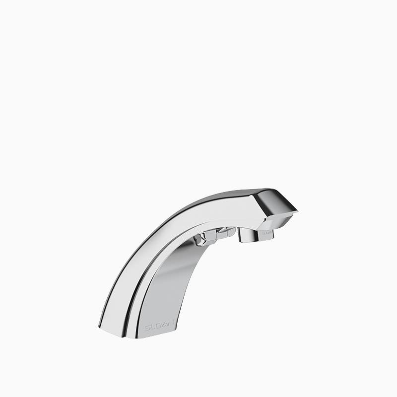 Sloan ETF-880 Optima Hand Washing Faucet, Sensor-Activated w/ Metal Throat Plate, Harwired,Polished Chrome