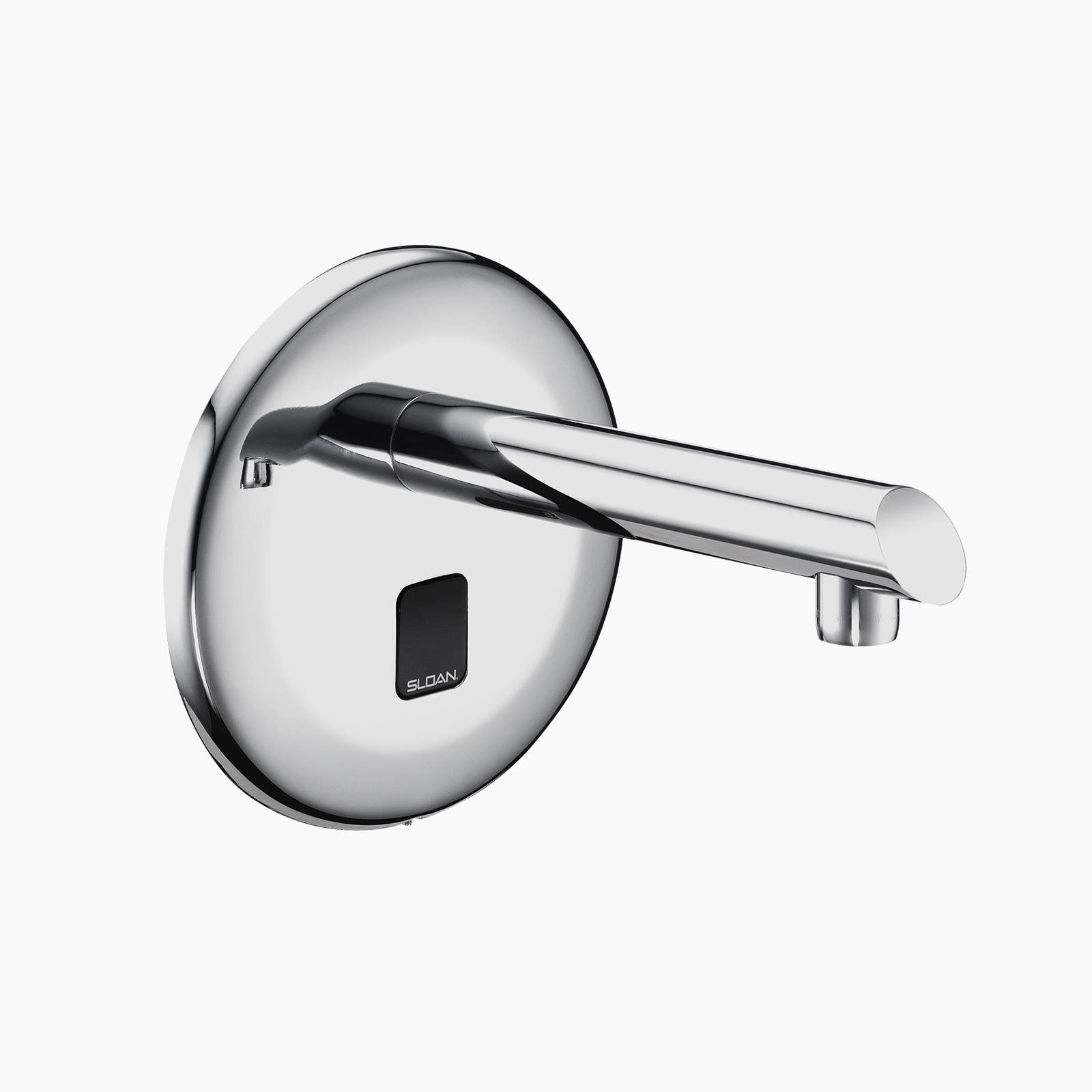 Sloan ETF-800 Optima Wall Mount Electronic Faucet, Sensor-Activated, Hardwired,Polised Chrome