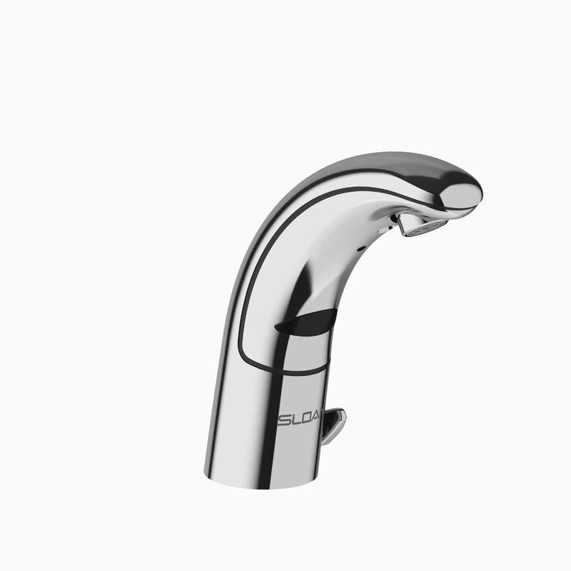 Sloan EAF-100 Optima i.q. 6 VDC Electronic Automatic Lavatory Faucet,Polished Chrome