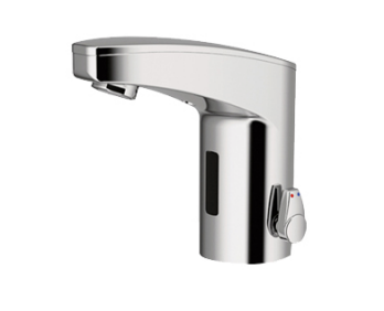 Sloan EAF-300 Optima Faucet, Hardwired-Powered Sensor-Activated, Polished Chrome