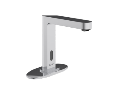 Sloan SF2950 Series Deck Mounted Style Battery-Powered Electronic Faucet,Polished Chrome