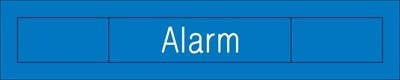 AccuformNMC EN308 Engraved Alarm On/Off Sign, 2PLY Plastic, 2" x 10"