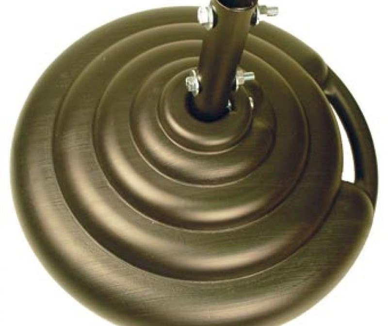 AccuformNMC EPB Sign Base Adapter, Mounting Pole, High Density Polyethylene