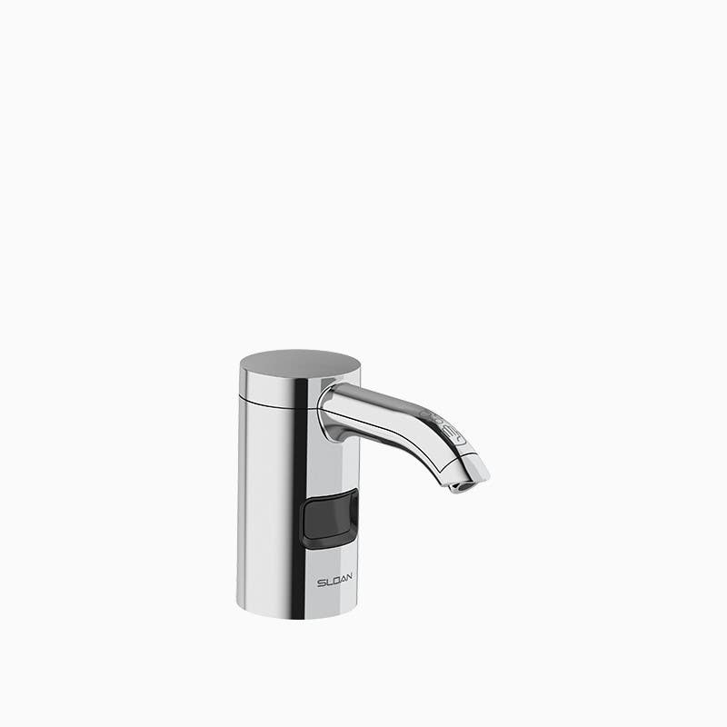 Sloan ESD-700 CP Soap Dispenser w/ Below Deck Pump And 2 Soap Refill, Polished Chrome