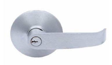 TownSteel ED8900L Sectional Lever Trim For ED8900 & ED9700 Series Exit Device, Satin Chrome Finish