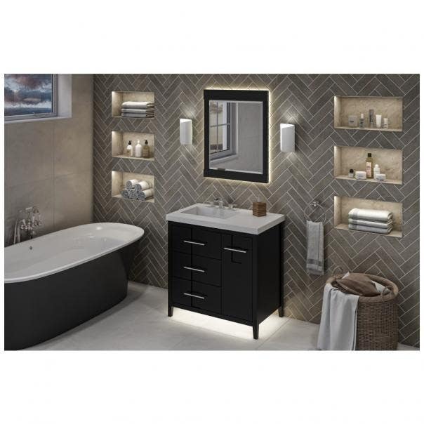 Task Lighting & Power L-VNLK-05-40 Vanity Night Light Kit, Tape Lighting W/ Doppler Motion Sensor Switch, 5'