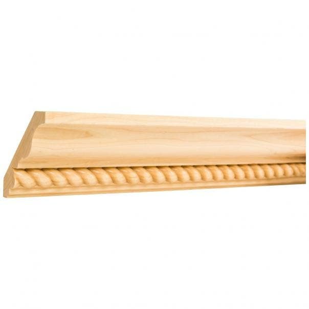 Hardware Resources MC4 Rope Crown Moulding, 3/4" D, 24 Ft. (3 Sticks)