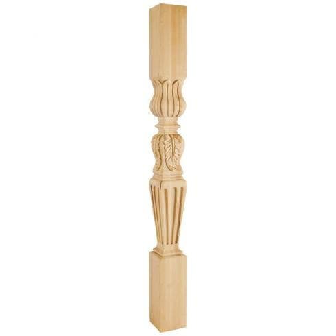 Hardware Resources P2 Fluted Acanthus Post
