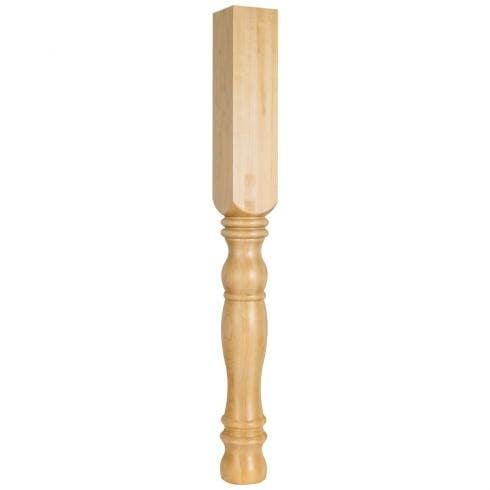 Hardware Resources P6 Turned Leg, 3 3/4" x 3 3/4" x 35 1/2"