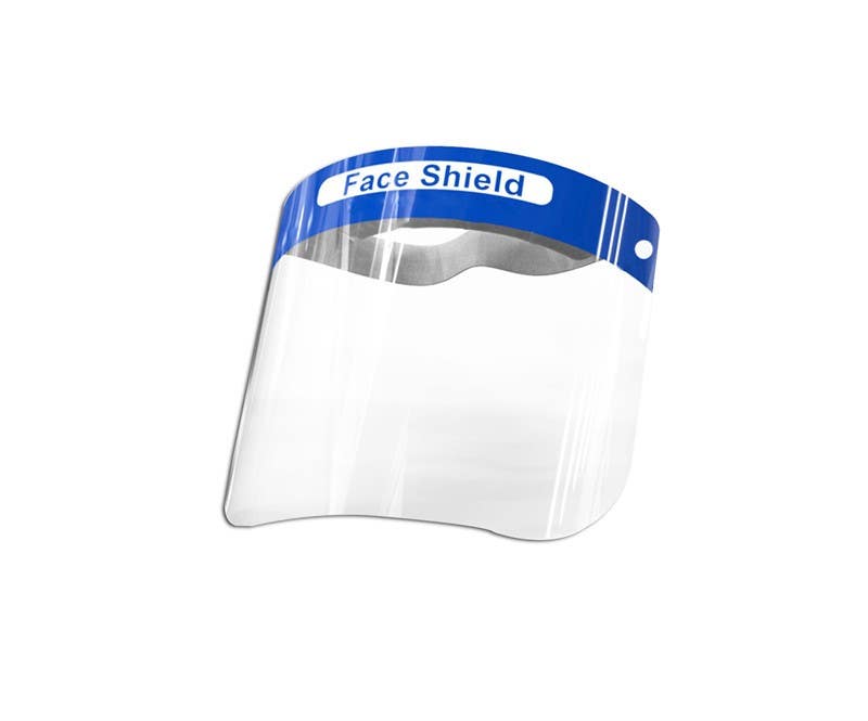 AccuformNMC FSD25 Clear View Anti-Fog FaceShield w/ Elastic Strap, 8.70" x 13" 25/Pack