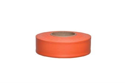 AccuformNMC PTL410 Flagging Tape, Fluorescent, 1-3/16" x 150'