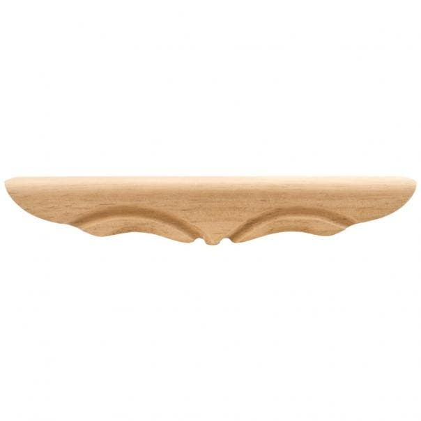 Hardware Resources PFM1 Middle Rounded Pedestal Foot, 11 3/8" W x 1 3/4" D x 1 11/16" H