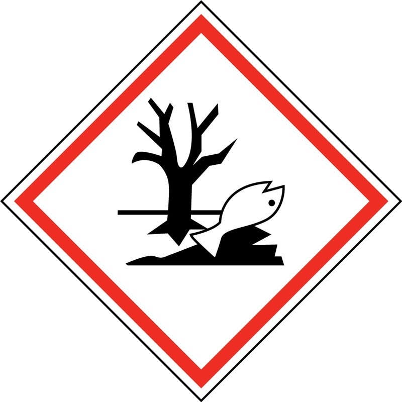AccuformNMC LZH GHS Pictogram Label, Environment Aquatic Toxicity, 250/Roll