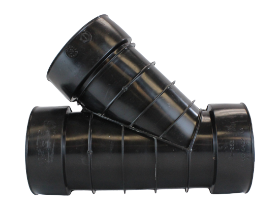 Advanced Drainage Systems 0422AA Poly Snap Drain Tube Wye