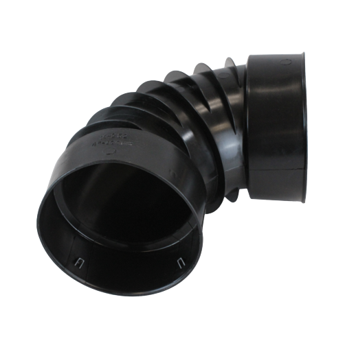 Advanced Drainage Systems 0390AA Poly Drain Tube Elbow, 90 Degree