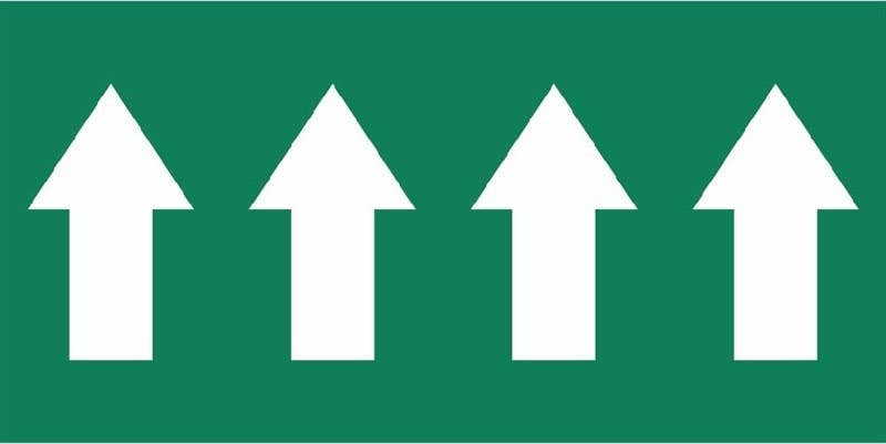 AccuformNMC RAW Directional Flow Arrow Tapes