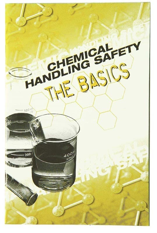 AccuformNMC HB04 Chemical Handling Safety Awareness Handbook, 8" x 5", 10/Pk