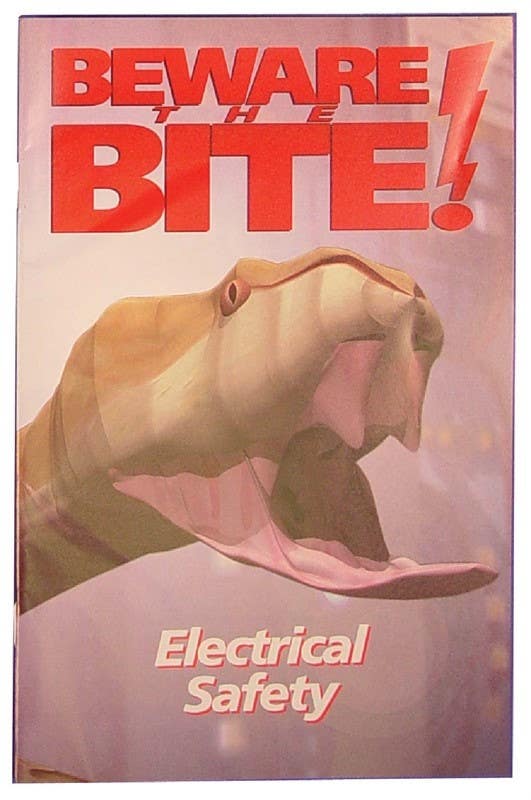 AccuformNMC HB06 Electrical Safety Awareness Handbook, 8" x 5", 10/Pk