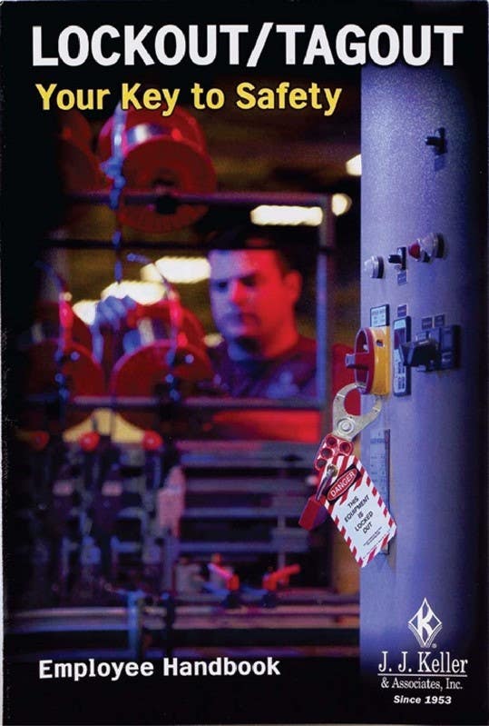 AccuformNMC HB20 Lockout/Tagout Safety Handbook, 0.13" x 5.25"