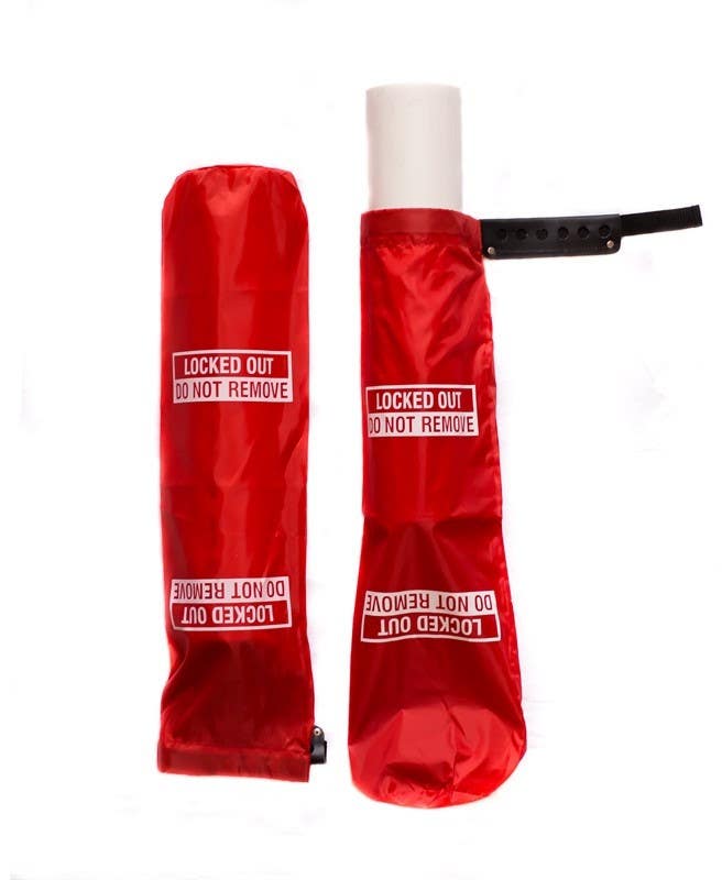 AccuformNMC HCL2 Hoist Control Lockout, Pipe And Cover, 25"