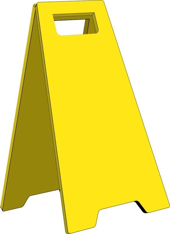 AccuformNMC PFW400 2 X Fold-Ups, Plain, 25" x 12"