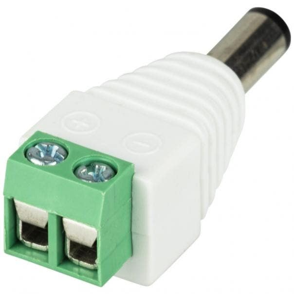 Task Lighting & Power T-MBC Male Barrel-To-Conductor Screw Down Connector