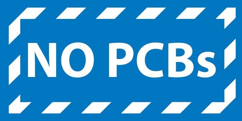 AccuformNMC MHZW579 PCB Label, No PCBs, Adhesive-Poly Sheet, 1" x 2", 25/Pk