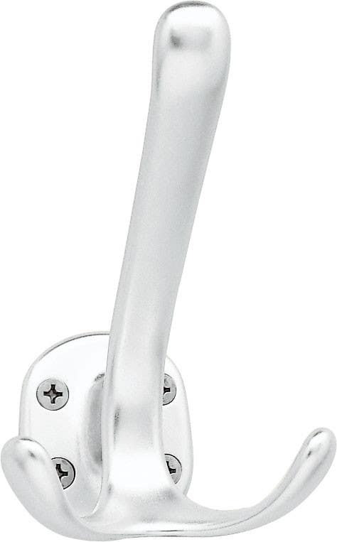 Peter Pepper 2081 Hat & Coat Hook - Natural Anodized Aluminum