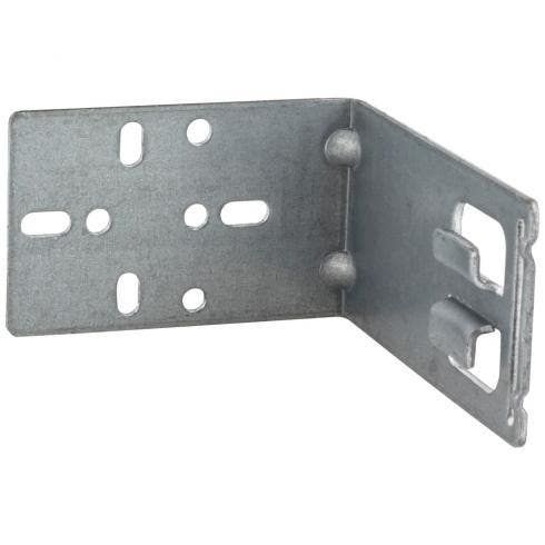 Hardware Resources USE-STEEL HR MAX Steel Rear Bracket For Undermount Drawer Slide, Pair