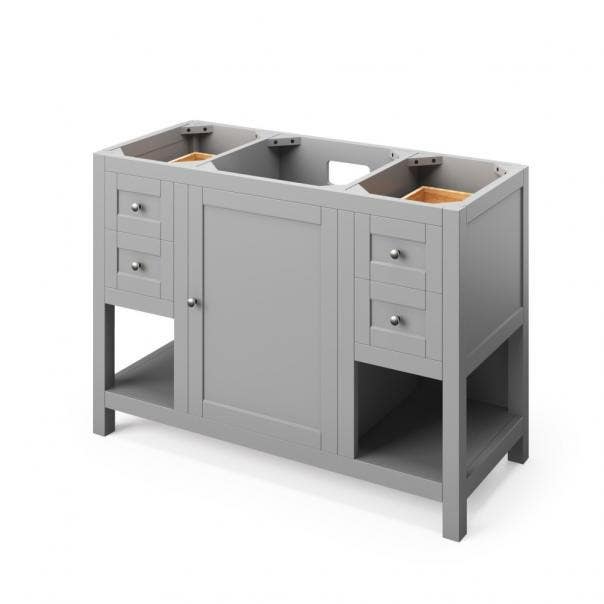 Jeffrey Alexander VKITAST48 Astoria Vanity, Width-48", Undermount Rectangle Bowl