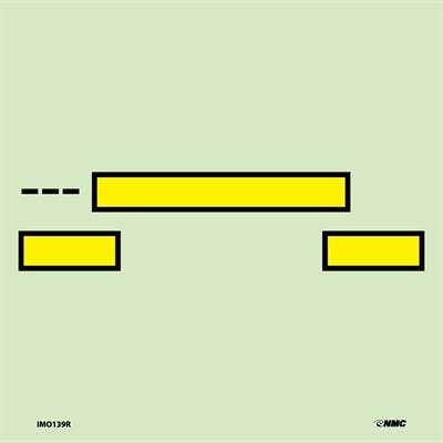 AccuformNMC MLMR986 IMO - Fire Control Equipment, 6" x 6"