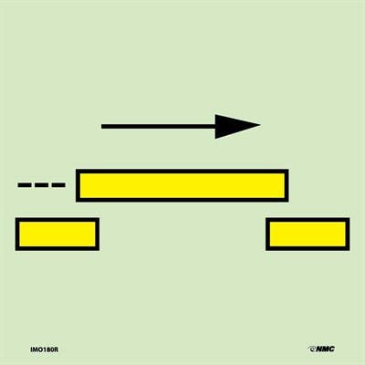 AccuformNMC MLMR988 IMO - Fire Control Equipment, 6" x 6"