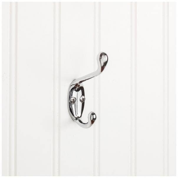 Elements YD40-337 Small Transitional Double Prong Wall Mounted Hook
