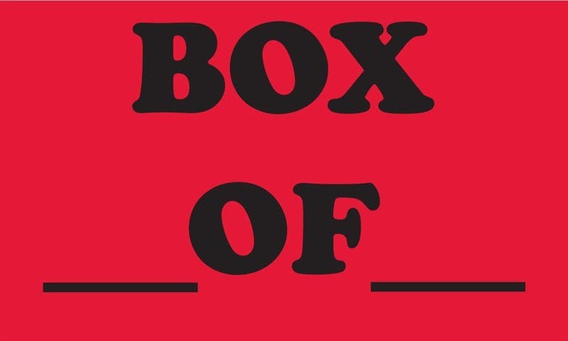 AccuformNMC LR22AL Box_Of_ Label, Shipping & Packing, 3" x 5", PS Paper, 500/Roll