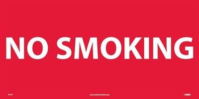 AccuformNMC MSMK Safety Sign, No Smoking