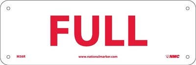 AccuformNMC LCHL561 Safety Label, Full, Adhesive Dura-Vinyl, 4" x 6"