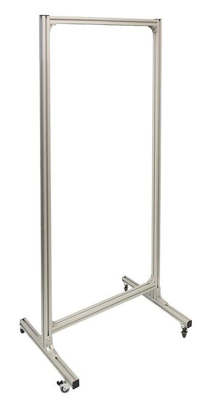 AccuformNMC MC01 Mobile Cart, Up To 68" Tall, 30" Wide KPI & Shadow Boards
