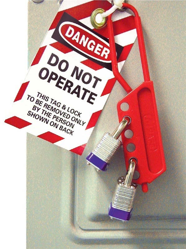 AccuformNMC KDD104 Hasp, Safety Lockout, Nylon