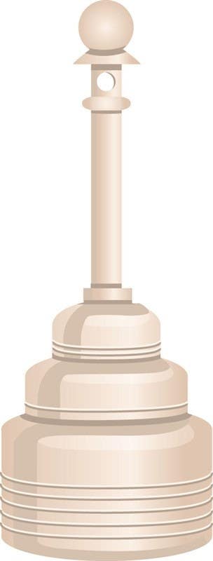 AccuformNMC SMK203 Smoker's Cease-Fire Cigarette Butt Receptacle, 8.1 Lbs