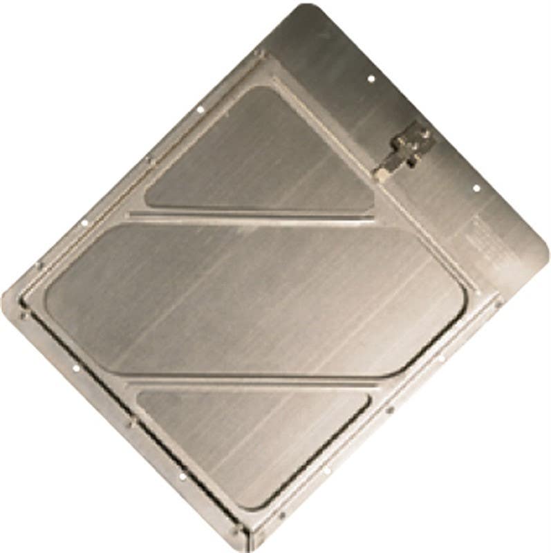 AccuformNMC MPL910 Placard Holder, Plain Aluminum