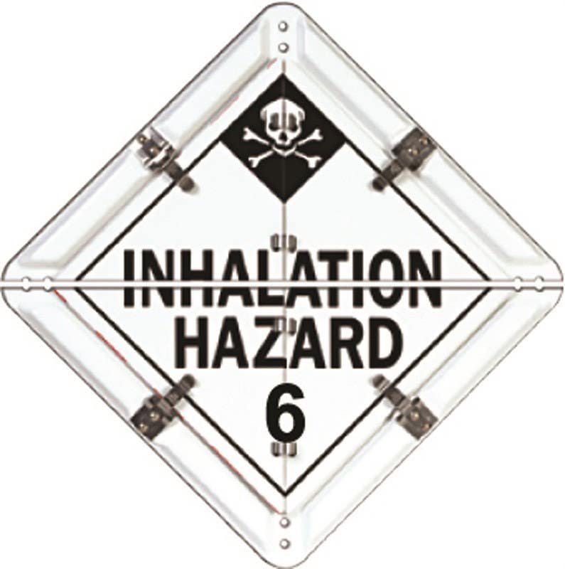 AccuformNMC MPF Standard Legend Flip Placard, 8-Legend, 3-3/4" x 13-3/4"