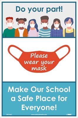 AccuformNMC PST Do Your Part, Please Wear Your Mask Poster