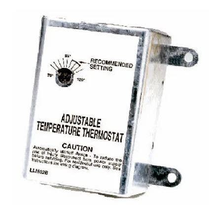 Air Vent Inc. 58033 Thermostat For Attic Fans, Single-Speed
