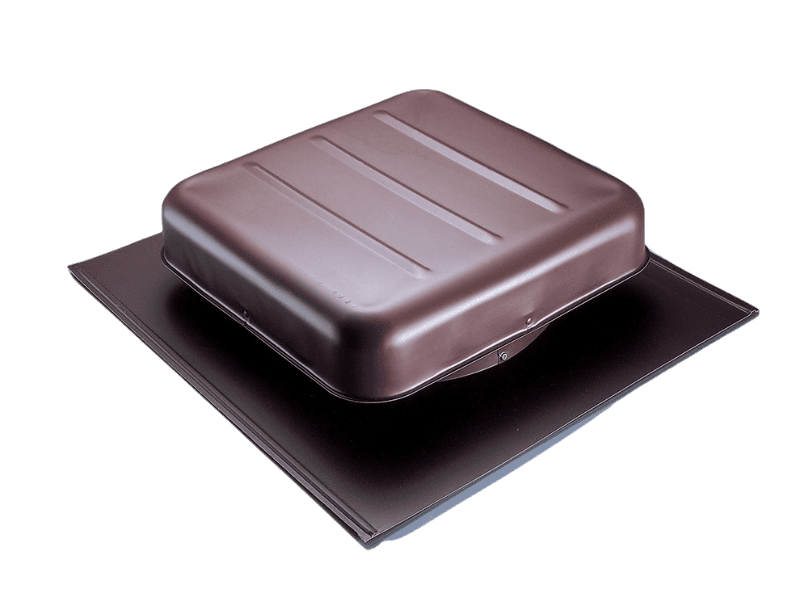 Air Vent Inc. RVG51000 Roof Vent, Mill Finish, Galvanized, Square, 8-In. Opening